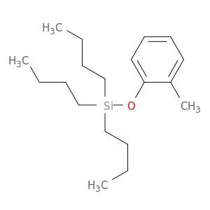 Silane, tributyl(2-methylphenoxy)-