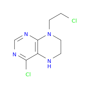 Pteridine, 4-chloro-8-(2-chloroethyl)-5,6,7,8-tetrahydro-
