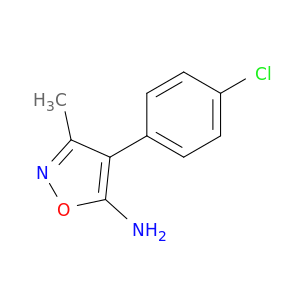 4-(4-CHLOROPHENYL)-3-METHYL-5-ISOXAZOLAMINE