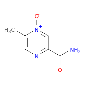 Pyrazinecarboxamide, 5-methyl-, 4-oxide