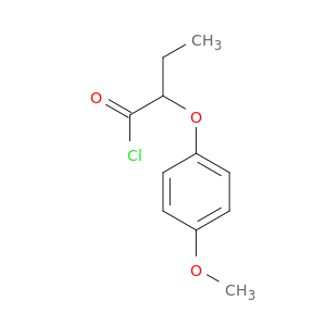 2-(4-甲氧基苯氧基)丁酰氯化物