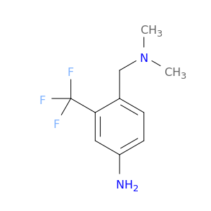 4-[(dimethylamino)methyl]-3-(trifluoromethyl)aniline