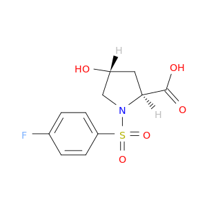 (2S,4R)-1-(4-Fluorobenzenesulfonyl)-4-hydroxypyrrolidine-2-carboxylic Acid