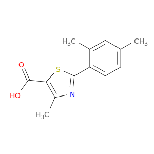 2-(2,4-Dimethylphenyl)-4-methyl-1,3-thiazole-5-carboxylic Acid