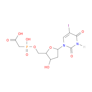 Uridine,2'-deoxy-5-iodo-, 5'-[hydrogen (carboxymethyl)phosphonate] (9CI)