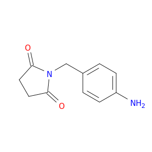 1-[(4-aminophenyl)methyl]pyrrolidine-2,5-dione