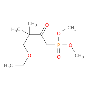 Phosphonic acid, (4-ethoxy-3,3-dimethyl-2-oxobutyl)-, dimethyl ester