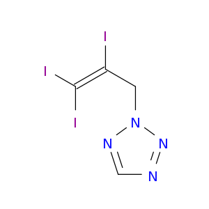 2-(2,3,3-TRIIODOALLYL)-2H-TETRAZOLE