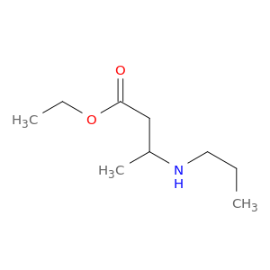 Butanoic acid,3-(propylamino)-, ethyl ester