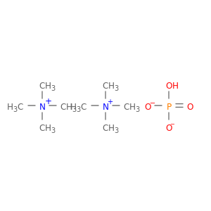 Methanaminium, N,N,N-trimethyl-, phosphate (2:1)