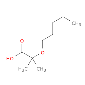 Propanoic acid, 2-methyl-2-(pentyloxy)-