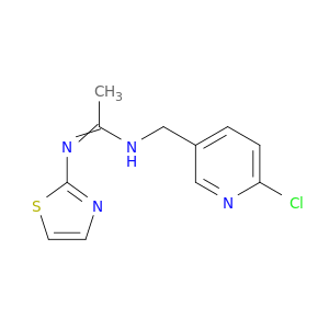 Ethanimidamide, N-[(6-chloro-3-pyridinyl)methyl]-N'-2-thiazolyl-