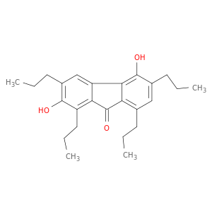 9H-FLUOREN-9-ONE, 2,5-DIHYDROXY-1,3,6,8-TETRAPROPYL-