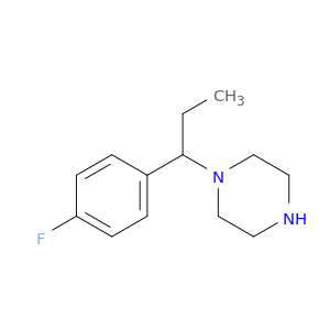 1-[1-(4-Fluorophenyl)propyl]piperazine