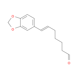 6-Heptenal, 7-(1,3-benzodioxol-5-yl)-, (6E)-