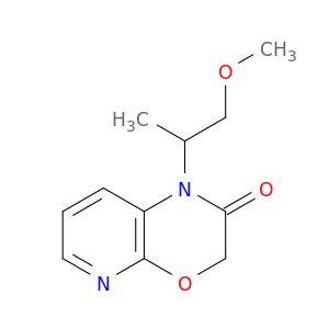 1H-Pyrido[2,3-b][1,4]oxazin-2(3H)-one, 1-(2-methoxy-1-methylethyl)-