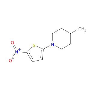 Piperidine, 4-methyl-1-(5-nitro-2-thienyl)-