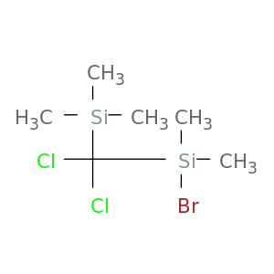 Silane, bromo[dichloro(trimethylsilyl)methyl]dimethyl-