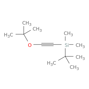 Silane, [(1,1-dimethylethoxy)ethynyl](1,1-dimethylethyl)dimethyl-