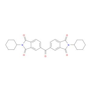 1H-Isoindole-1,3(2H)-dione, 5,5'-carbonylbis[2-cyclohexyl-