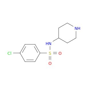 4-Chloro-N-Piperidin-4-Ylbenzenesulfonamide