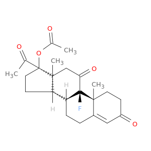 9-fluoro-3,11,20-trioxopregn-4-en-17-yl acetate