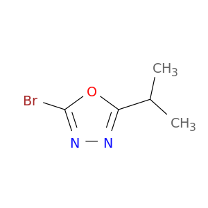 2-Bromo-5-(propan-2-yl)-1,3,4-oxadiazole