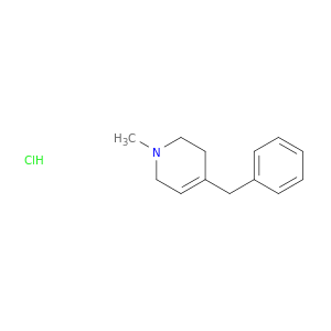 Pyridine,1,2,3,6-tetrahydro-1-methyl-4-(phenylmethyl)-, hydrochloride (1:1)