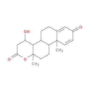 4-hydroxy-10a,12a-dimethyl-3,4,4a,5,6,10a,10b,11,12,12a-decahydro-2h-naphtho[2,1-f]chromene-2,8(4bh)-dione
