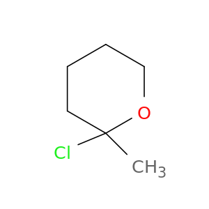 2H-Pyran, 2-chlorotetrahydro-2-methyl-