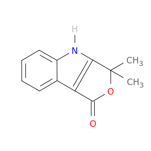 3,4-二氢-3,3-二甲基-1H-呋喃并[3,4-b]吲哚-1-酮