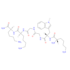 L-Lysinamide, L-lysyl-L-tryptophylglycylglycyl-L-lysyl-