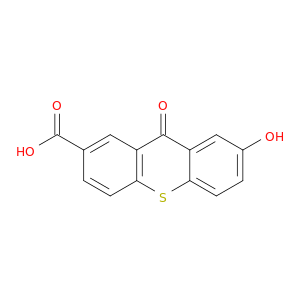 9H-Thioxanthene-2-carboxylic acid, 7-hydroxy-9-oxo-