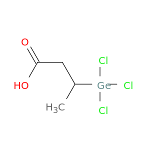 Butanoic acid, 3-(trichlorogermyl)-
