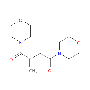 吗啉,4,4'-(2-亚甲基-1,4-二氧基-1,4-丁二醇)双-
