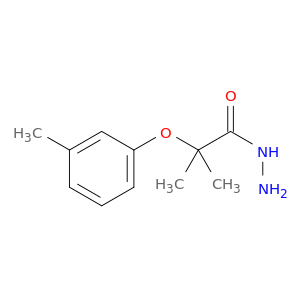 Propanoic acid,2-methyl-2-(3-methylphenoxy)-, hydrazide