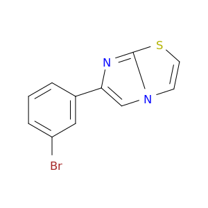 Imidazo[2,1-b]thiazole,6-(3-bromophenyl)-