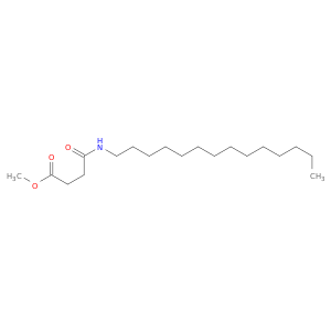 Butanoic acid, 4-oxo-4-(tetradecylamino)-, methyl ester