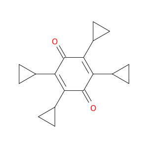 2,5-Cyclohexadiene-1,4-dione, 2,3,5,6-tetracyclopropyl-