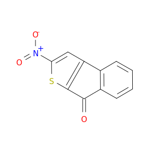 8H-Indeno[2,1-b]thiophen-8-one, 2-nitro-