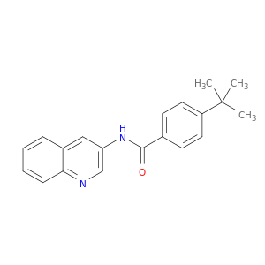 Benzamide, 4-(1,1-dimethylethyl)-N-3-quinolinyl-