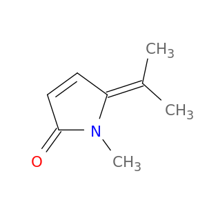 2H-Pyrrol-2-one, 1,5-dihydro-1-methyl-5-(1-methylethylidene)-