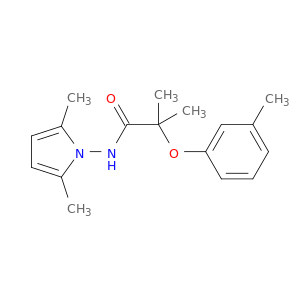 Propanamide,N-(2,5-dimethyl-1H-pyrrol-1-yl)-2-methyl-2-(3-methylphenoxy)-