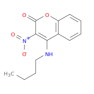 4-BUTYLAMINO-3-NITROCOUMARIN
