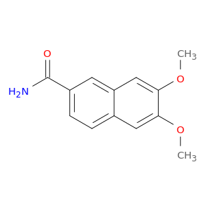 6,7-dimethoxynaphthalene-2-carboxamide