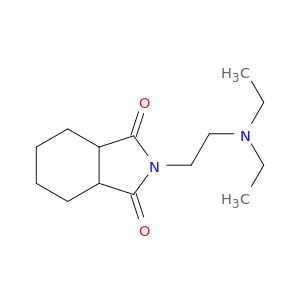 1H-Isoindole-1,3(2H)-dione, 2-[2-(diethylamino)ethyl]hexahydro-