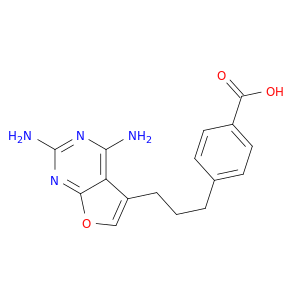 Benzoic acid, 4-[3-(2,4-diaminofuro[2,3-d]pyrimidin-5-yl)propyl]-