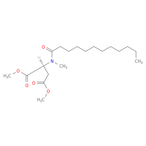 DL-Aspartic acid, N-methyl-N-(1-oxododecyl)-, dimethyl ester