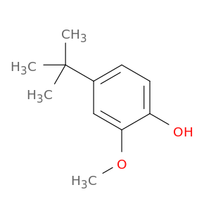 4-(1,1-二甲基乙基)-2-甲氧基苯酚