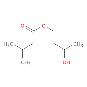 Butanoic acid, 3-methyl-, 3-hydroxybutyl ester